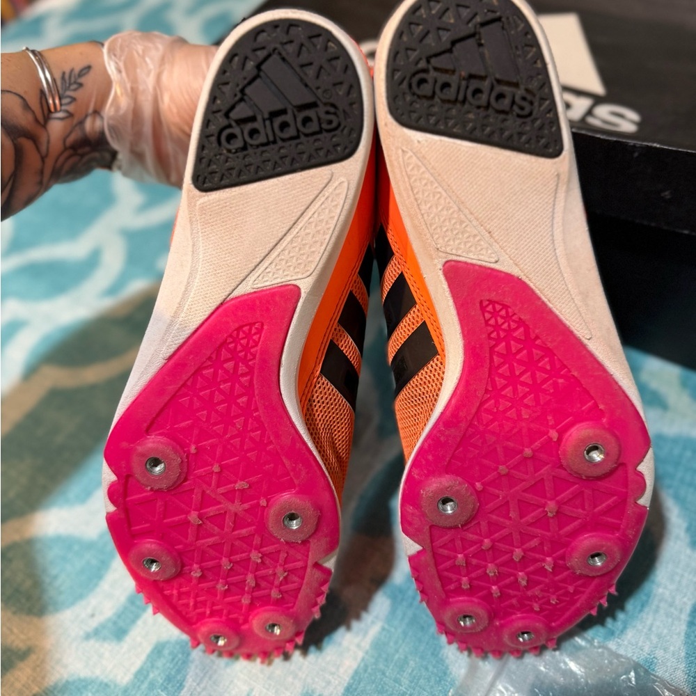 adidas distancestar women’s track and field training sneakers - Picture 9 of 11